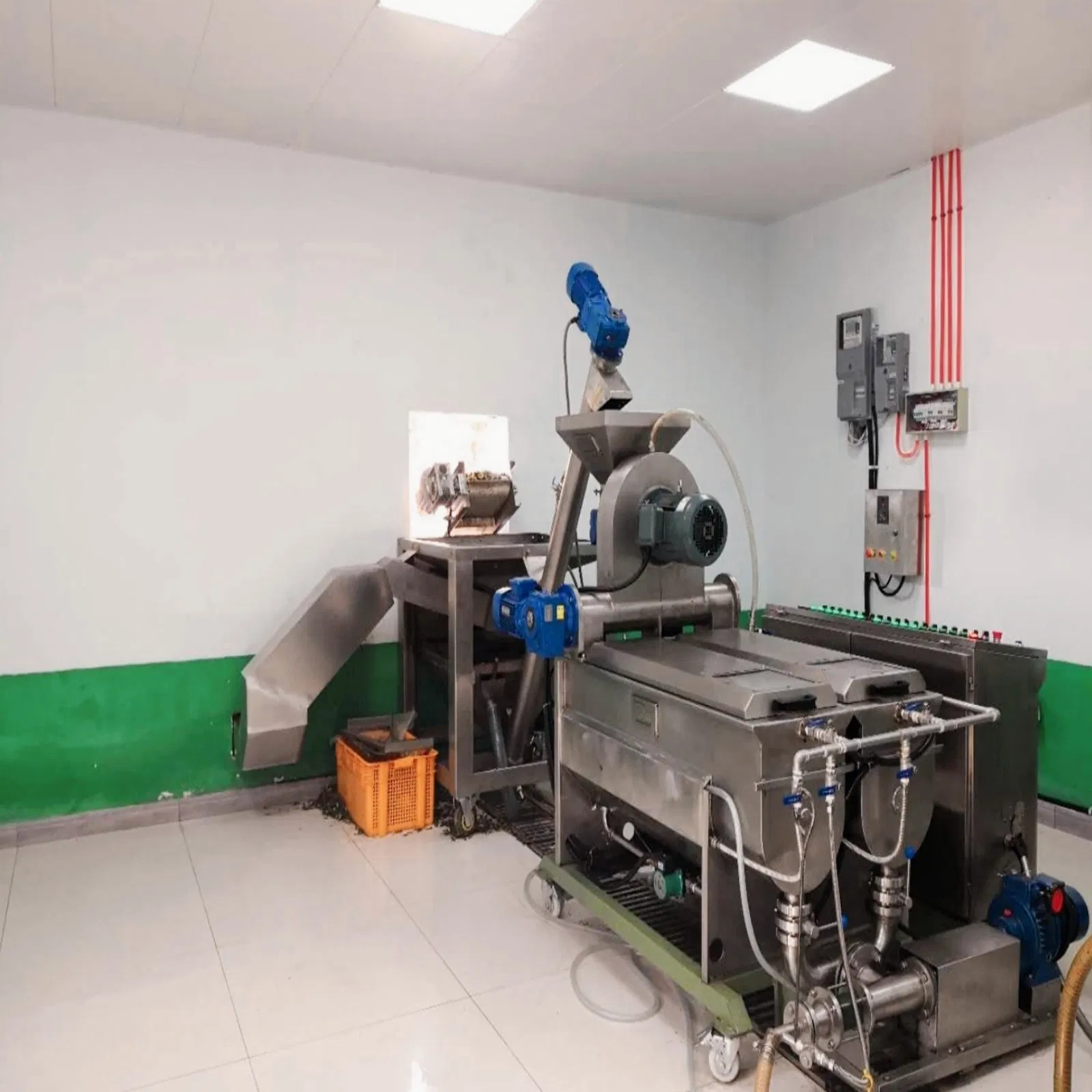 Complete Olive Avocado Oil Processing Extraction Making Production Pressing Line Cold Press Machine
