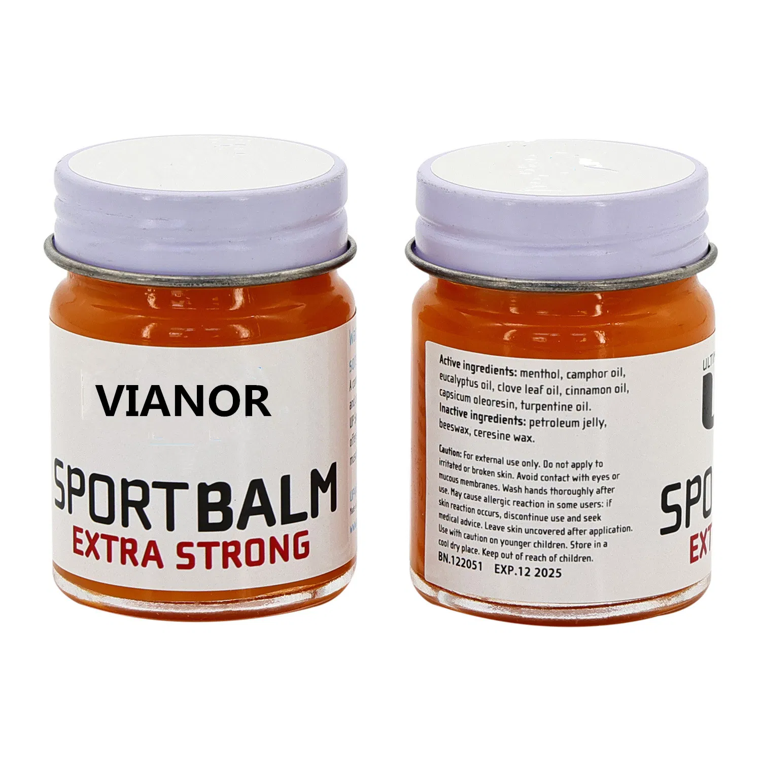 Menthol Ointment Manufacturing with Good Quality Best Price Balm Gel Oil Essential Rub