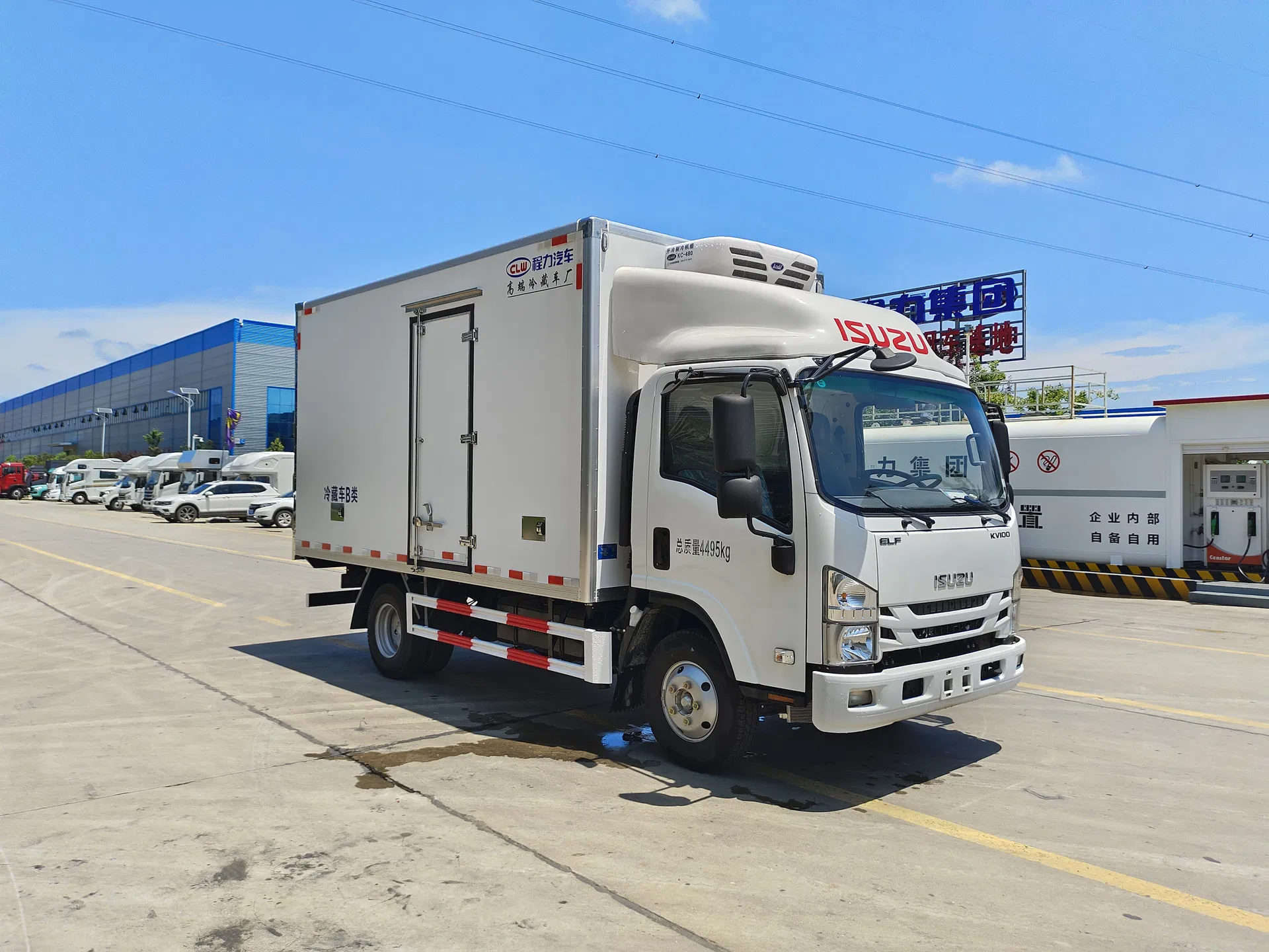 Refrigerated Truck View 1