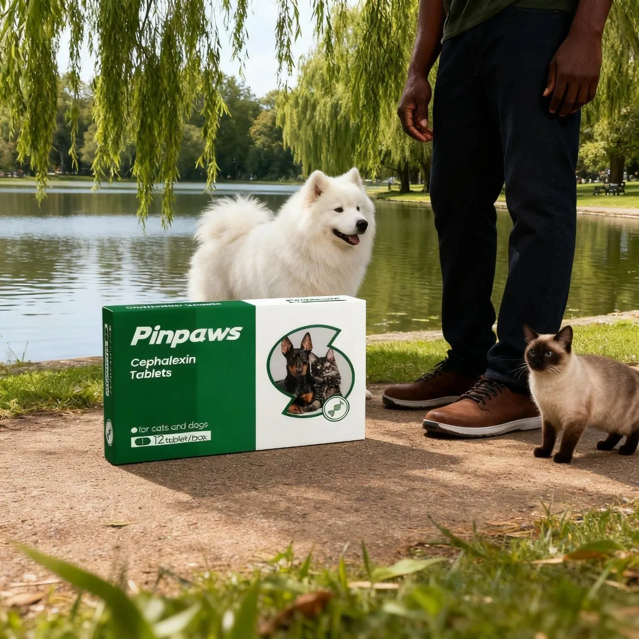 Cephalexin Tablets for Cats &amp; Dogs Broad-Spectrum Antibiotic Pet Medicine