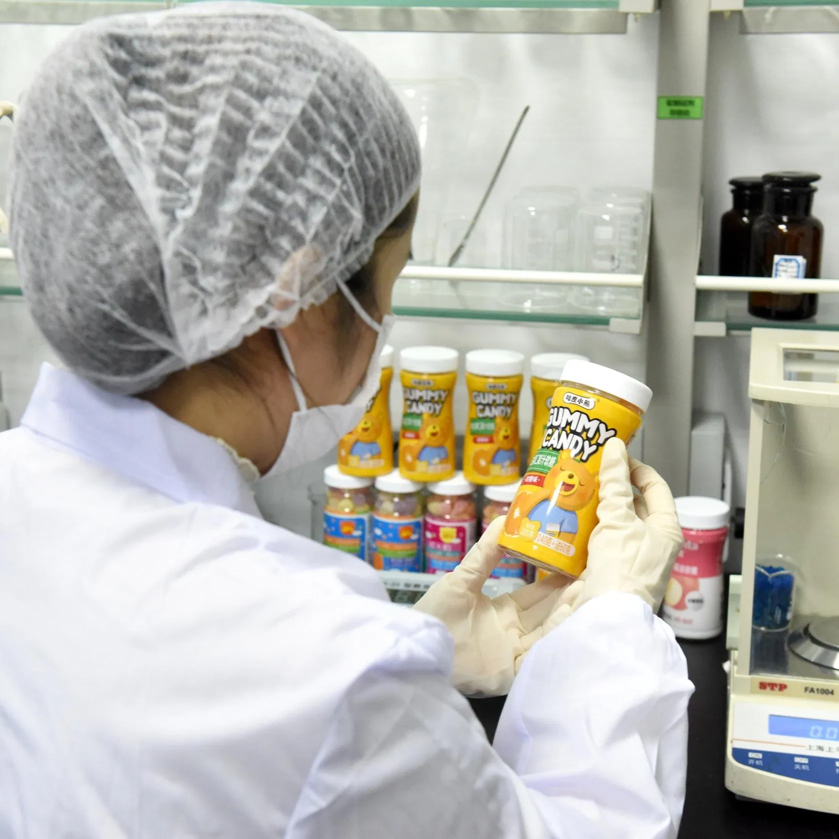 Kids Multivitamin Gummy Vitamin B Zinc Mineral Supplement Children Daily Dietary Supplement