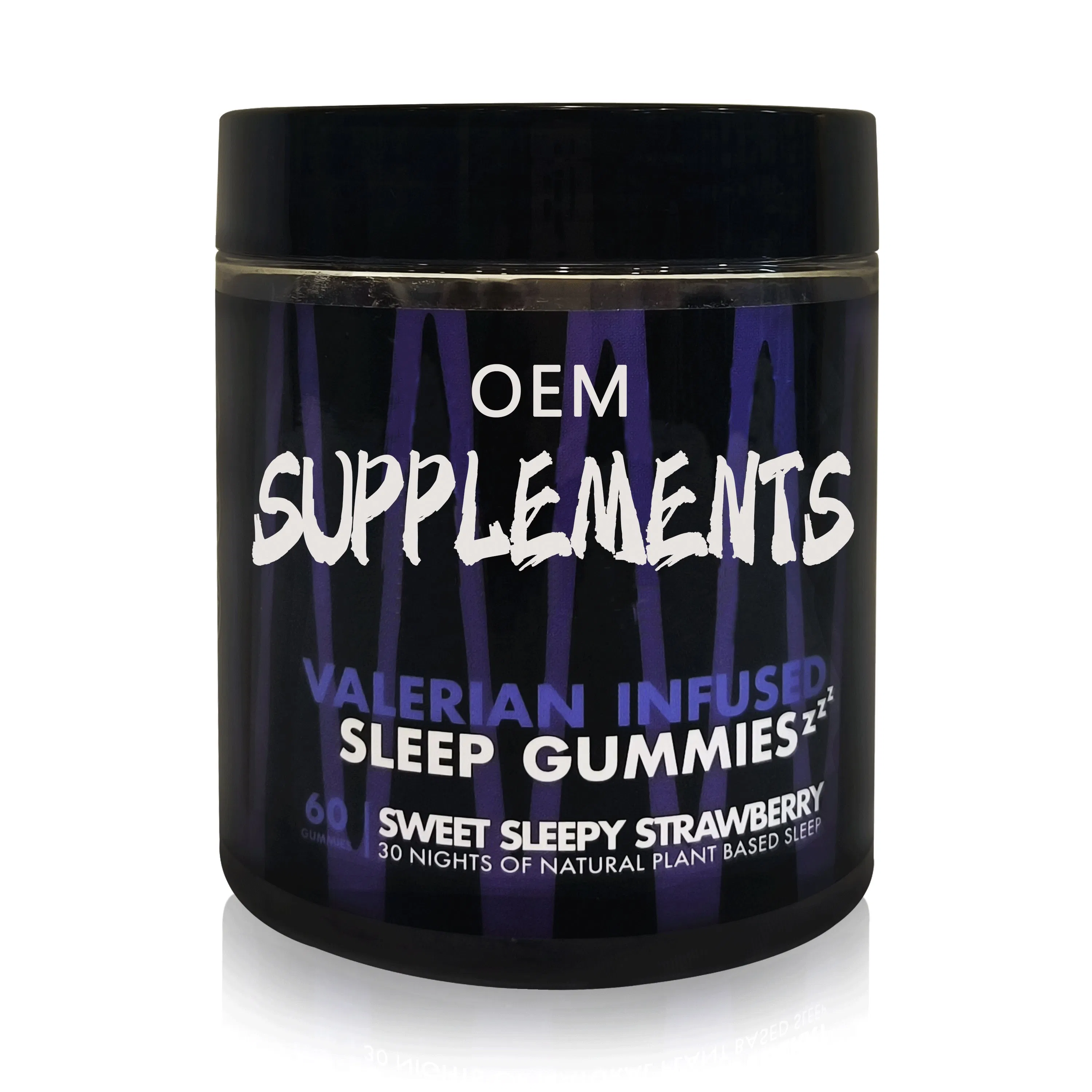 OEM Logo Sleep Gummy Sleep Aid Dietary Supplement for Good Sleeping