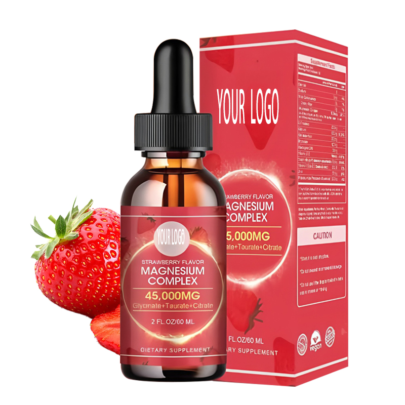 OEM ODM Private Label Magnesium Complex Supplement Sleep Aid Magnesium Glycinate Liquid