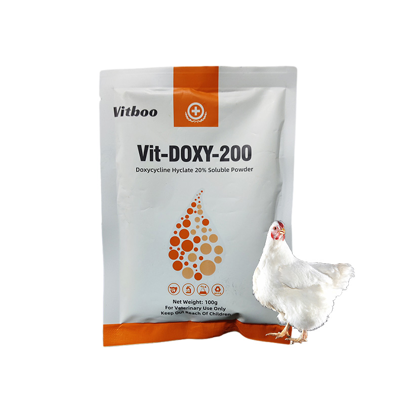 50% Doxycycline Hydrochloride Powder Treat Gastrointestinal and Respiratory Infections