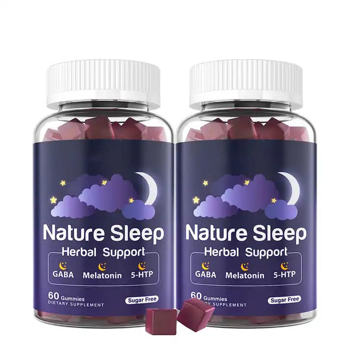 OEM Sleep Gummies for Adults - Sleep Aid Supplement - Sugar-Free - Formulated with GABA, Magnesium, Melatonin