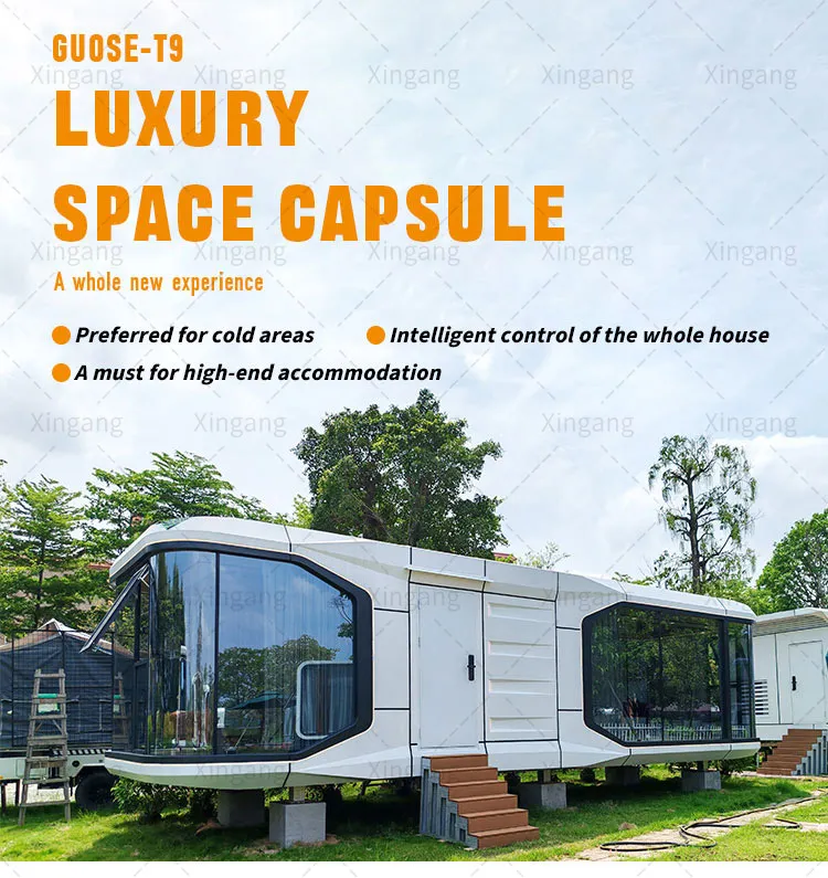 Space Capsule House Overview