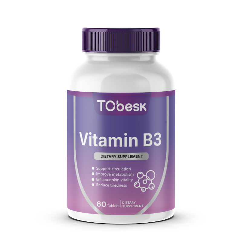 Tcbesk Premium Complex Vitamin Products with Niacinamide for Energy Metabolism Support Vitamin B3 Tablets