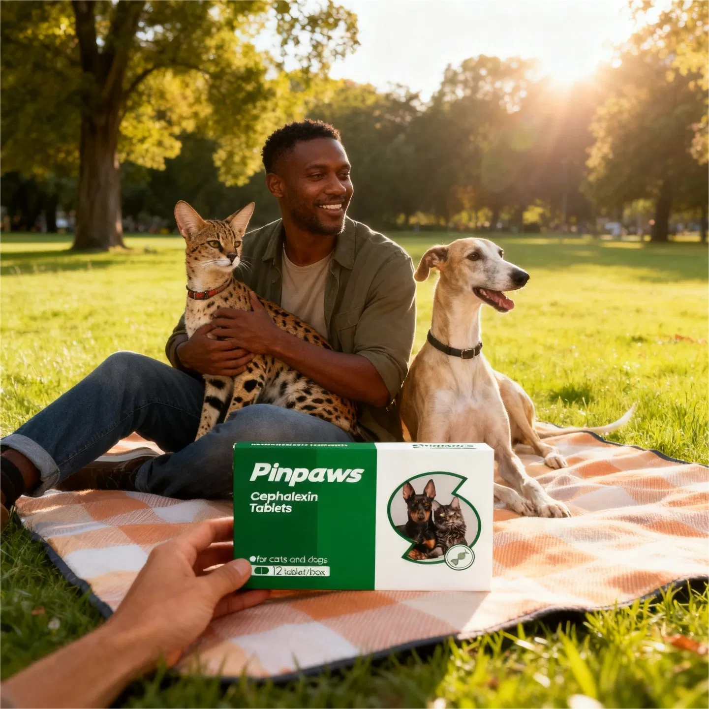 Cephalexin Tablets for Cats &amp; Dogs Broad-Spectrum Antibiotic Pet Medicine