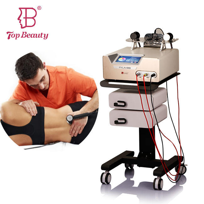 Tecar Therapy Professional Use Employed in Physiotherapy Rehabilitation and Sports Medicine