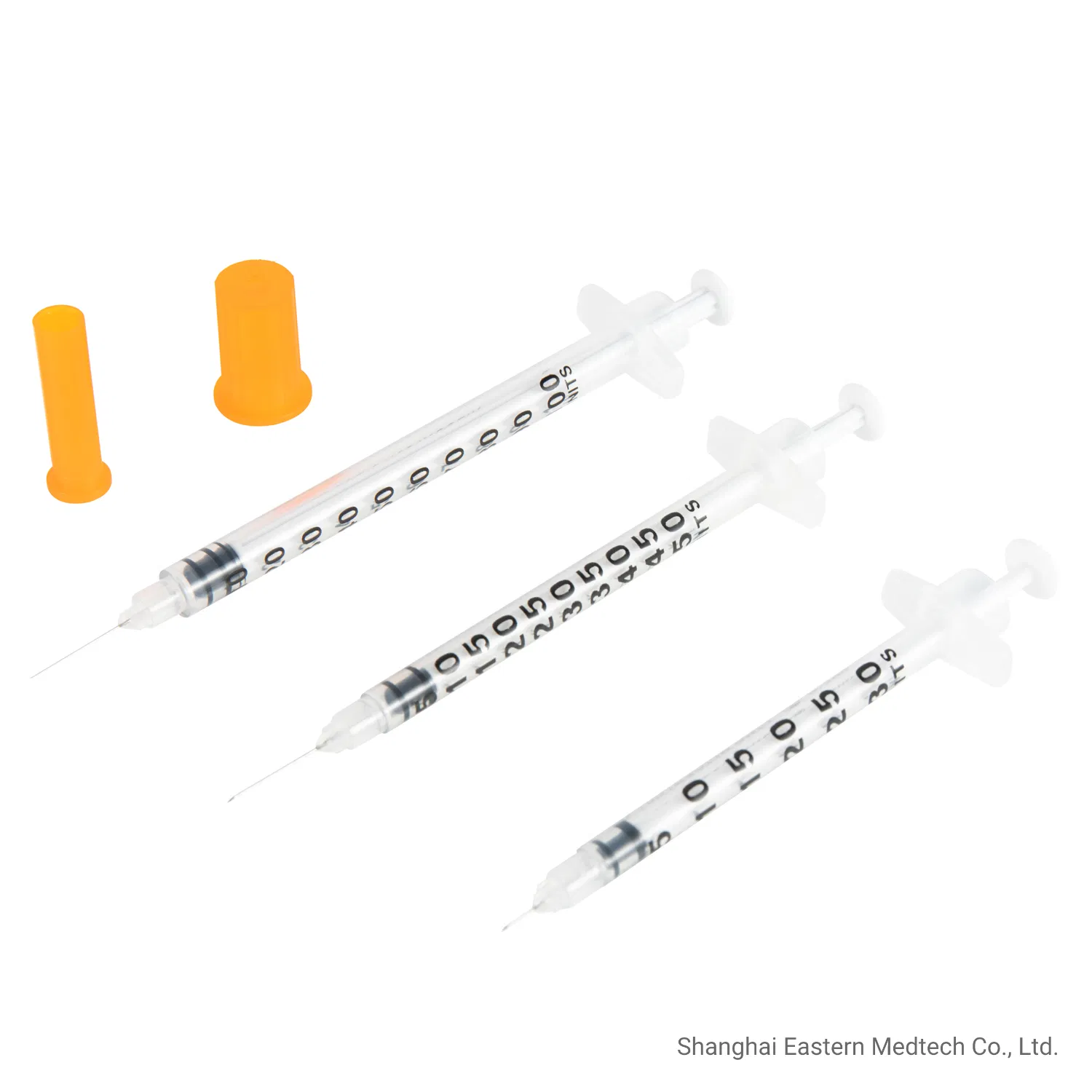 Medical Products Safety Professional High Quality with Fixed Needle 1ml Insulin Syringe