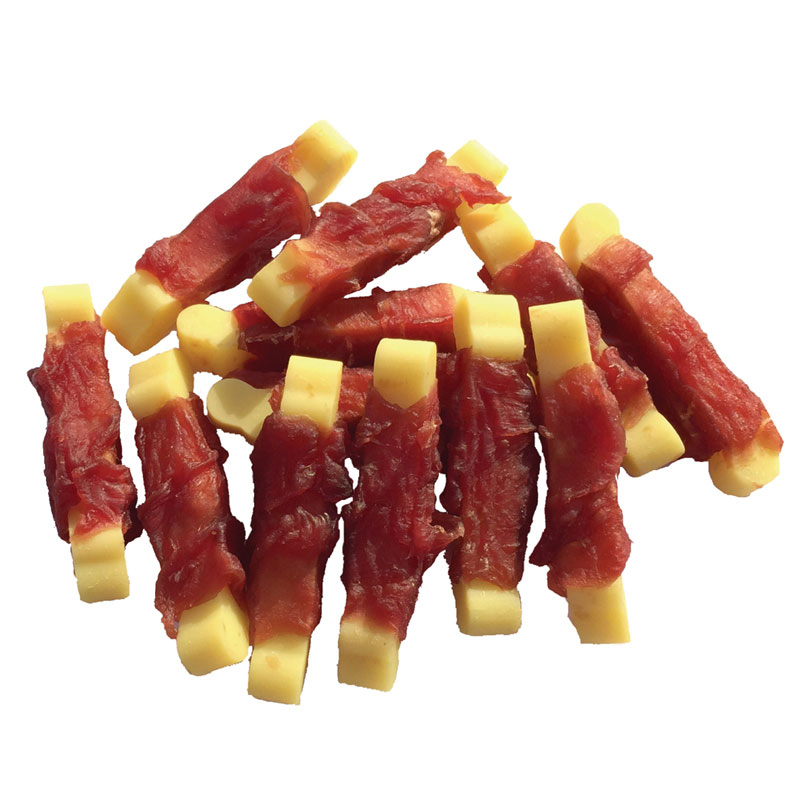 Wholesale High-Quality Chicken Wraps Cheese Bone Dog Dental Chews