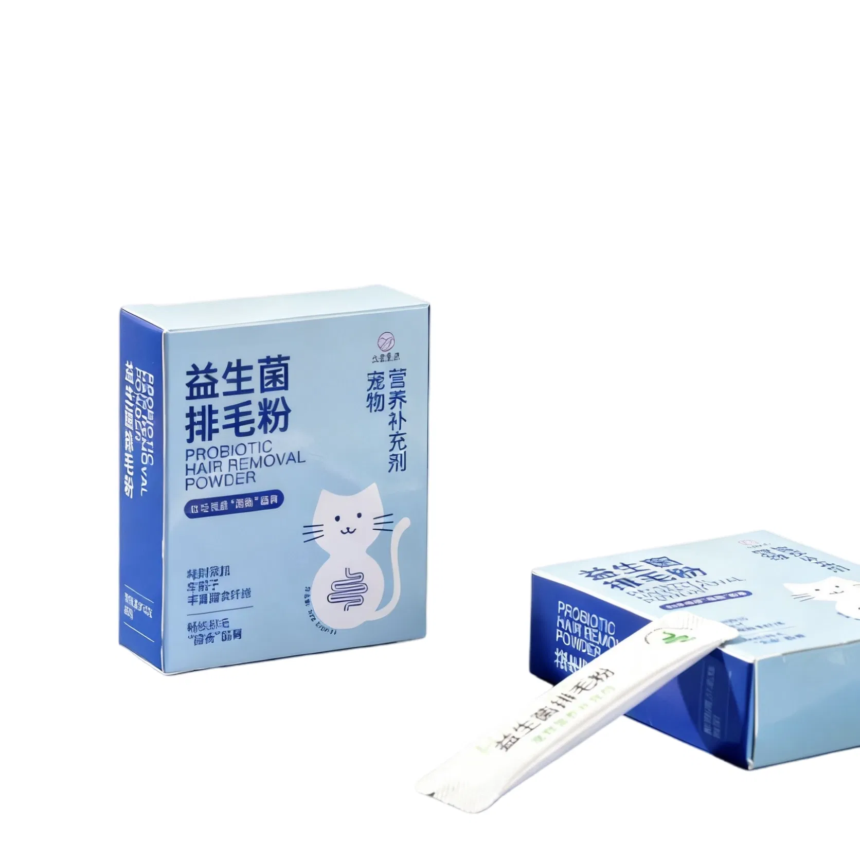 Premium Cat Hairball Prevention and Digestive Health Powder