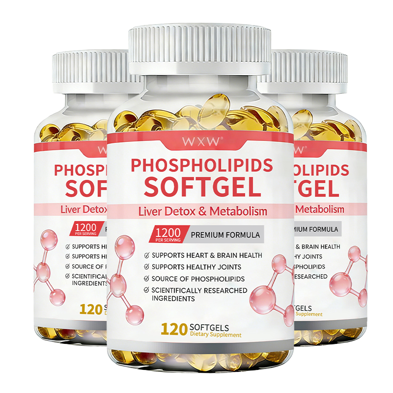 Brain Booster Phospholipid Softgels for Mental Clarity and Wellness