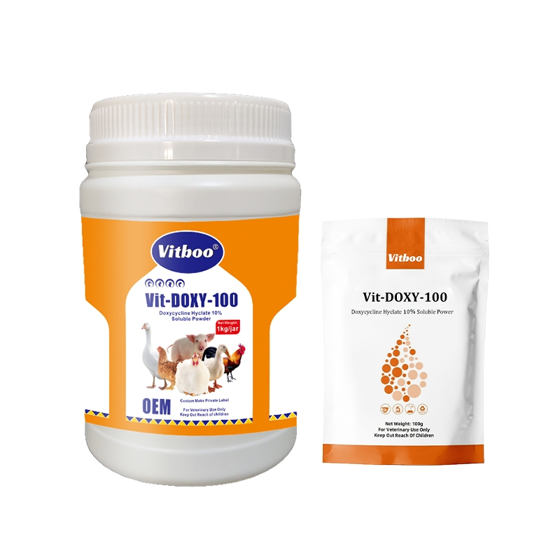 Private Package 50% Doxy Soluble Powder Vitboo Custom Make Veterinary Medicines