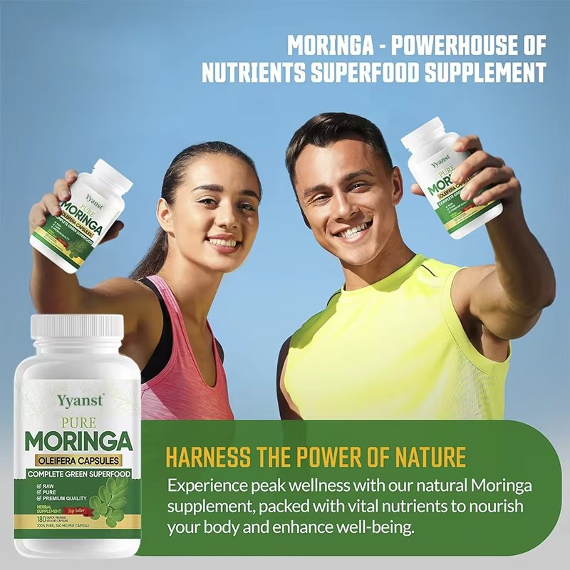 OEM/ODM Moringa Capsules Promotes Digestive Health