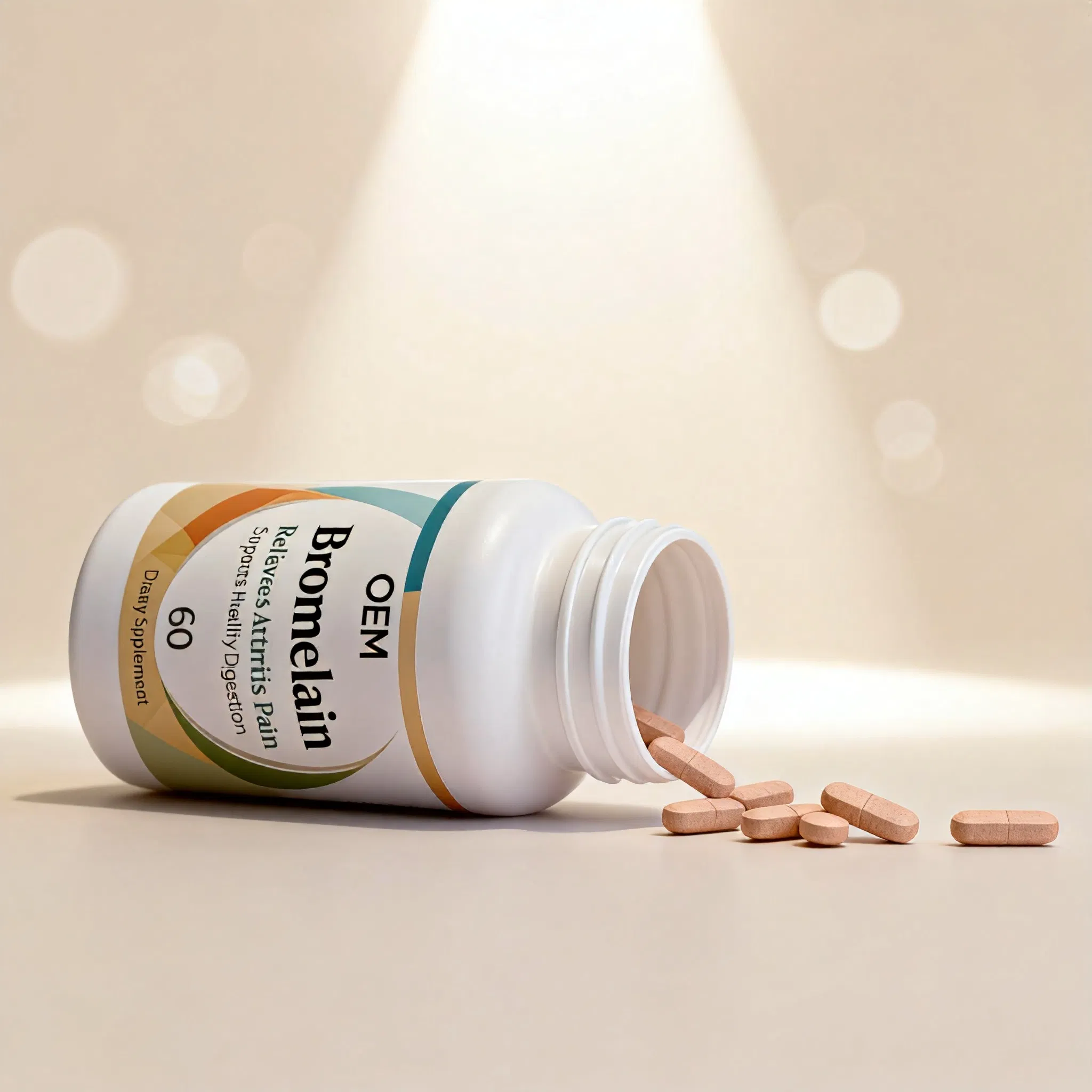 Premium Bromelain Supplements Tablets for Optimal Pain Relief and Digestive Health