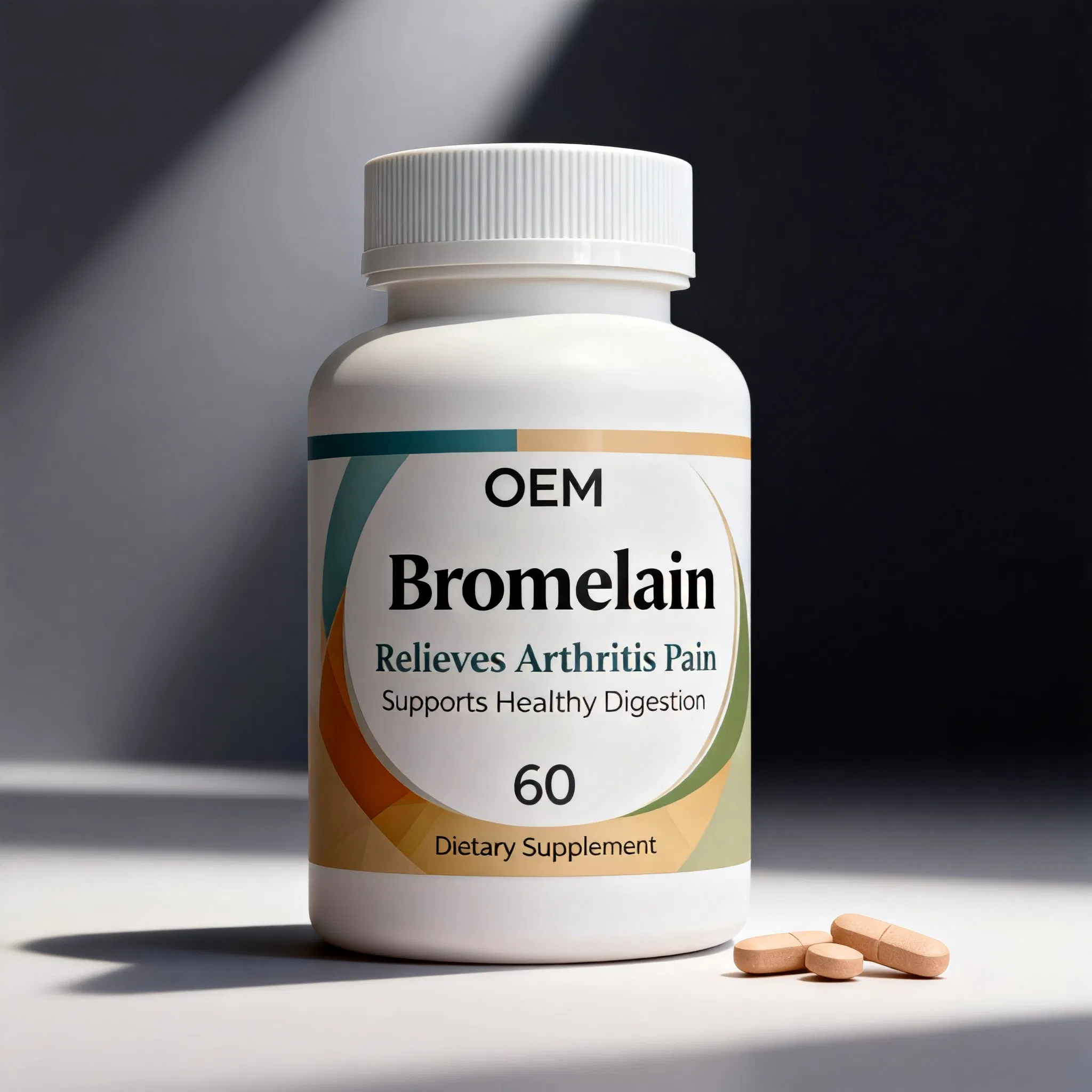 Premium Bromelain Supplements Tablets for Optimal Pain Relief and Digestive Health
