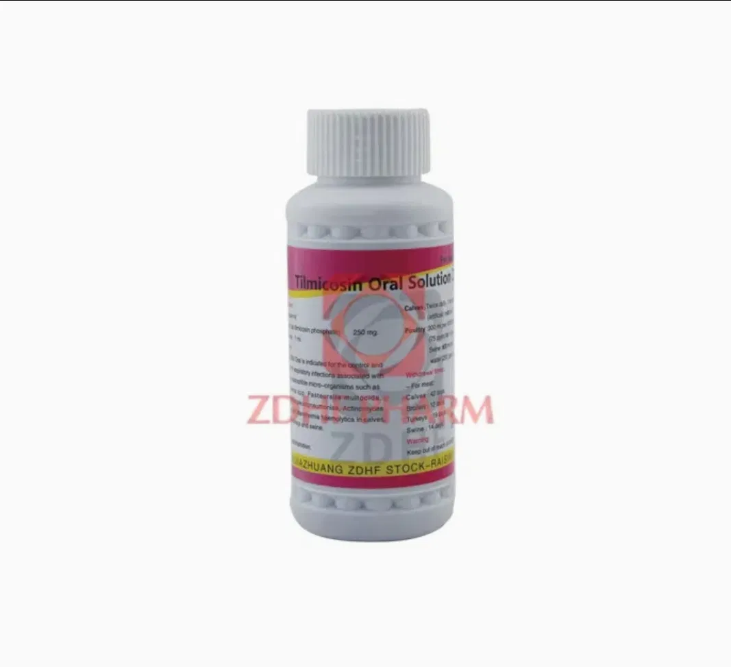 25% Tilmicosin Oral Soln for Calves Poultry Swine Respiratory Care