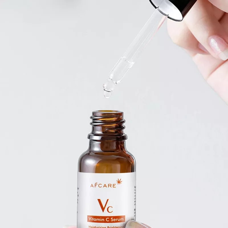 Advanced Vitamin C Serum Hyaluronic Acid Niacinamide Shrink Pores Anti-Aging Face Care