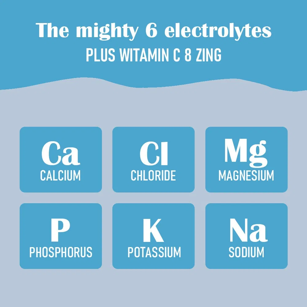 OEM Dietary Fibre Complex Vitamin Sugar-Free Electrolyte Drink Powder Hydrate Supplements