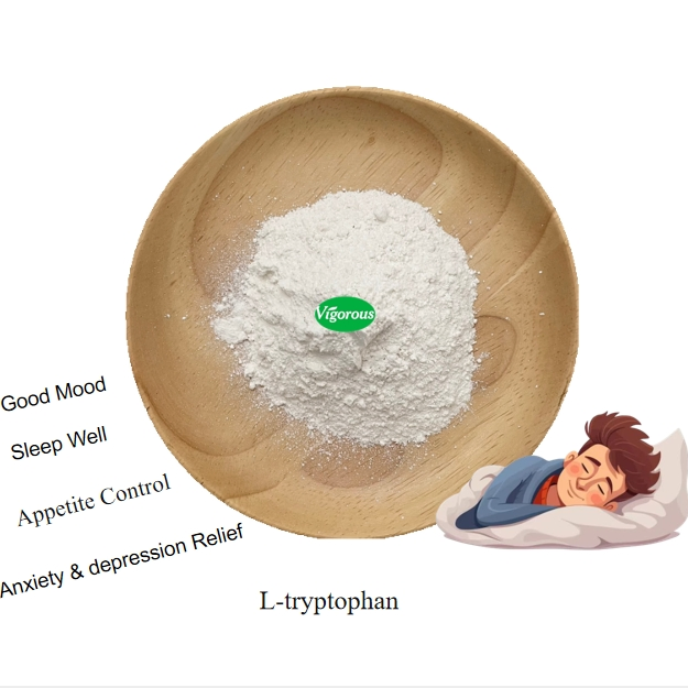 L-Tryptophan API Powder for Sleep Aid, Stress Relief and Sports Nutrition Formulas