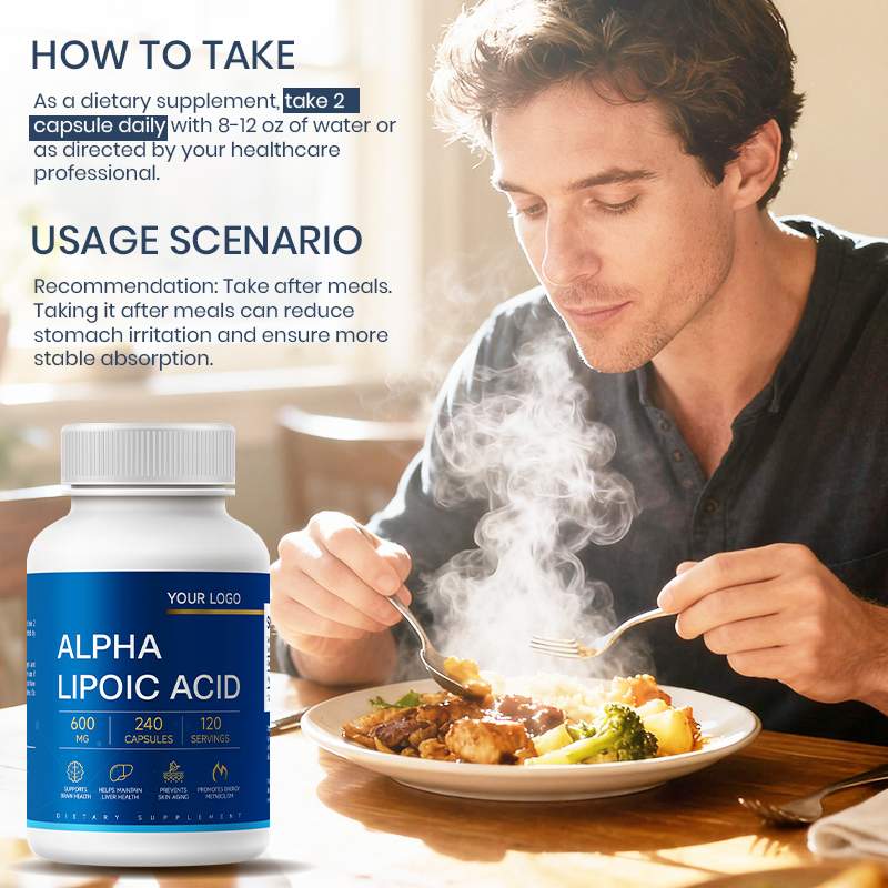 Premium Alpha Lipoic Acid Supplement Support Liver Health