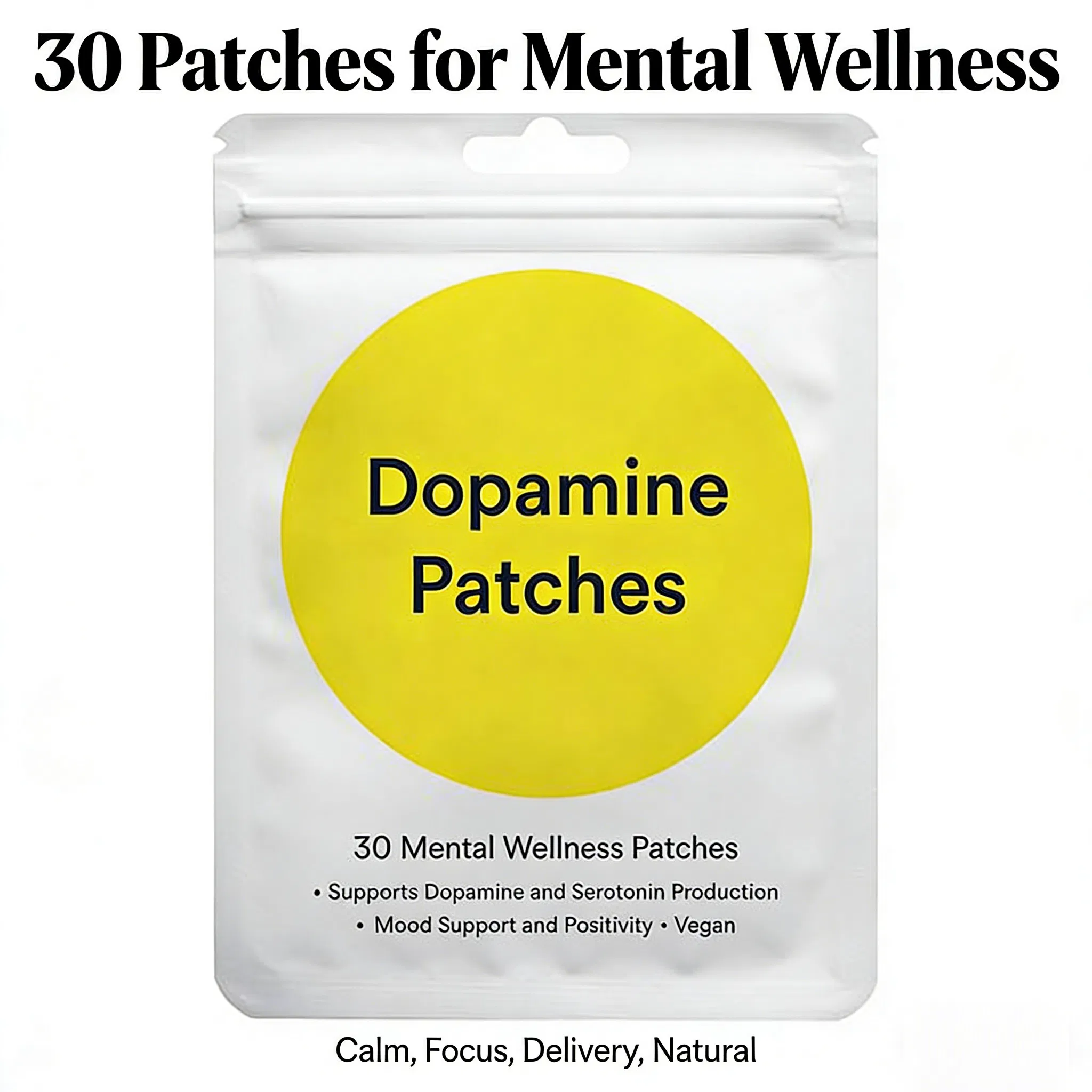 Magnesium Potassium Mood Supplement with L-Arginine and GABA Support