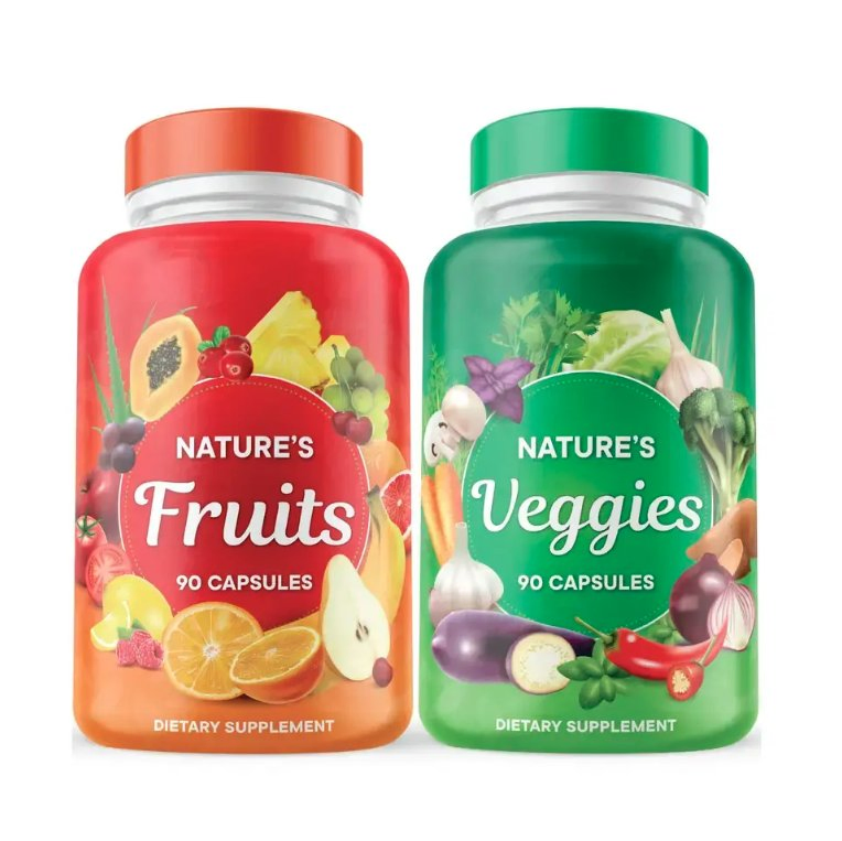 OEM/ODM Fruits and Veggies Dietary Supplements Capsules for Enhances Immunity