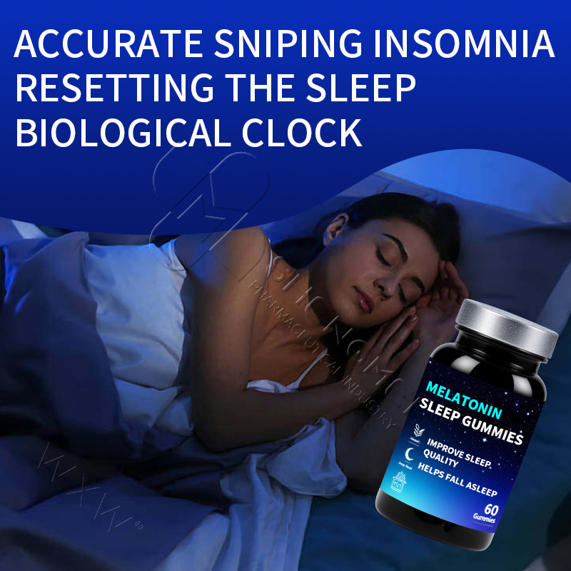 Sleep Aids Supplements for Fast Sleeping Deep Melatonin Sleep Gummies