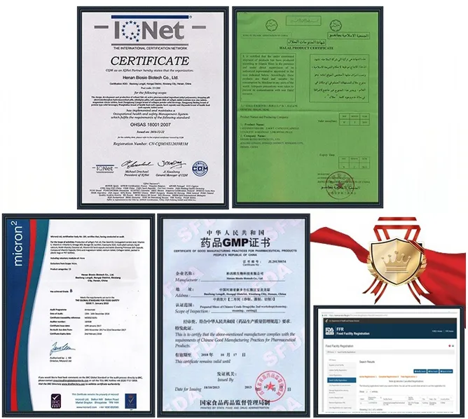 Certifications