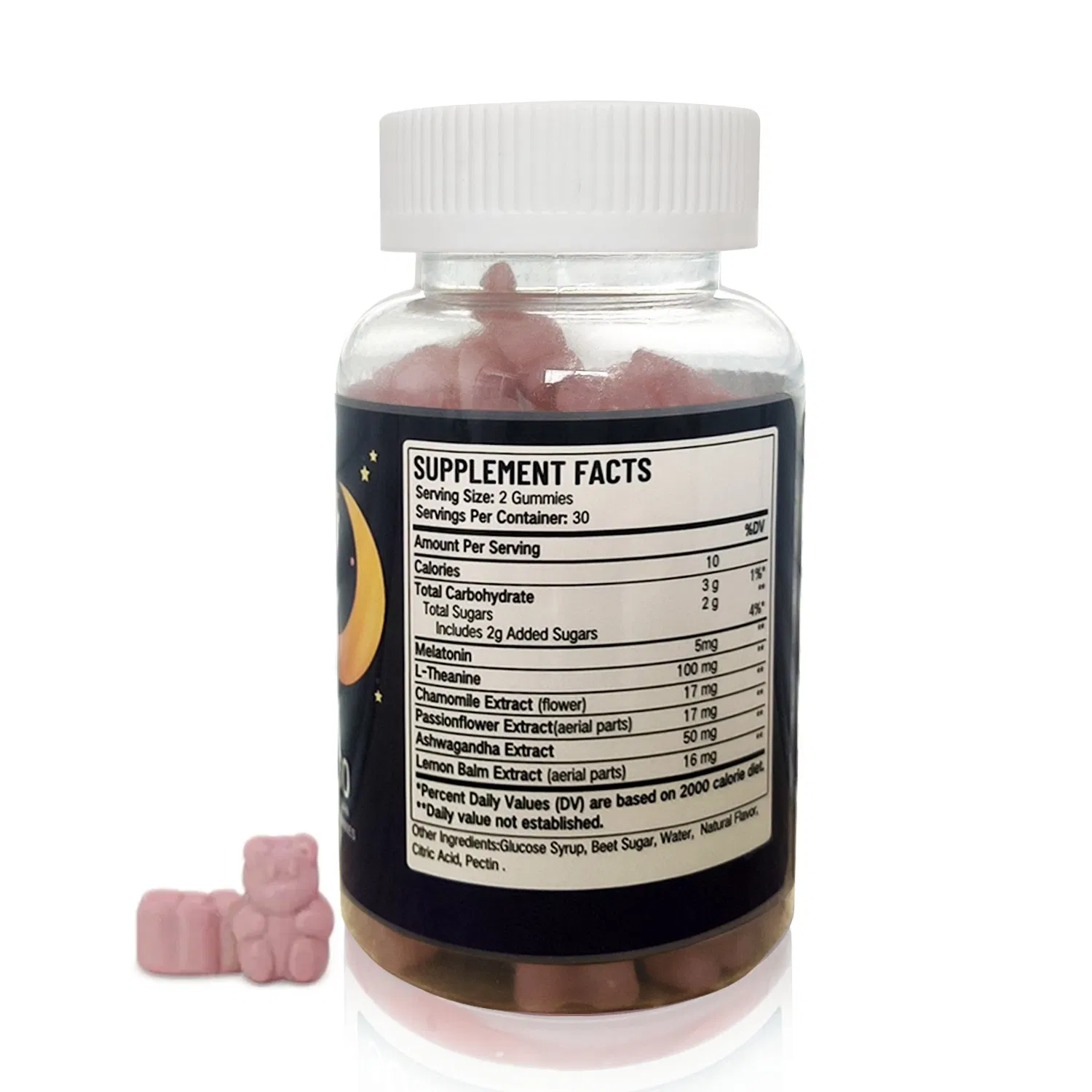 Sleep Melatonin Gummies Healthcare Bedtime Supplement for Sleep Aid and Calms Mind