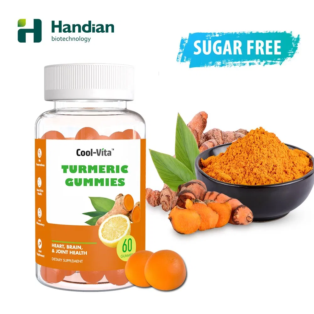 Pain Inflammation Relief Ginger Joint &amp; Weight Health Vitamin Turmeric Curcumin with Ginger Gummies