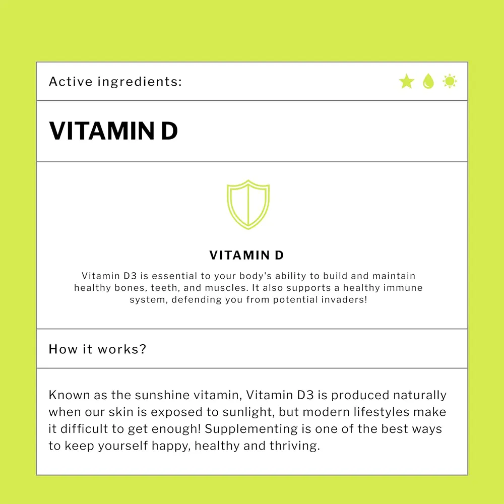 Vitamin K2+D3, Immune System Balance, Fortified Heart &amp; Bones, Brain &Nerve Support, Premium Dietary Supplement