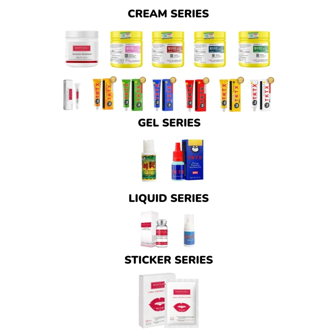 Korean Original J-Cain Anesthetic Cream 500g Lidocaine Ointment for Dermal Pen and Beauty Treatments