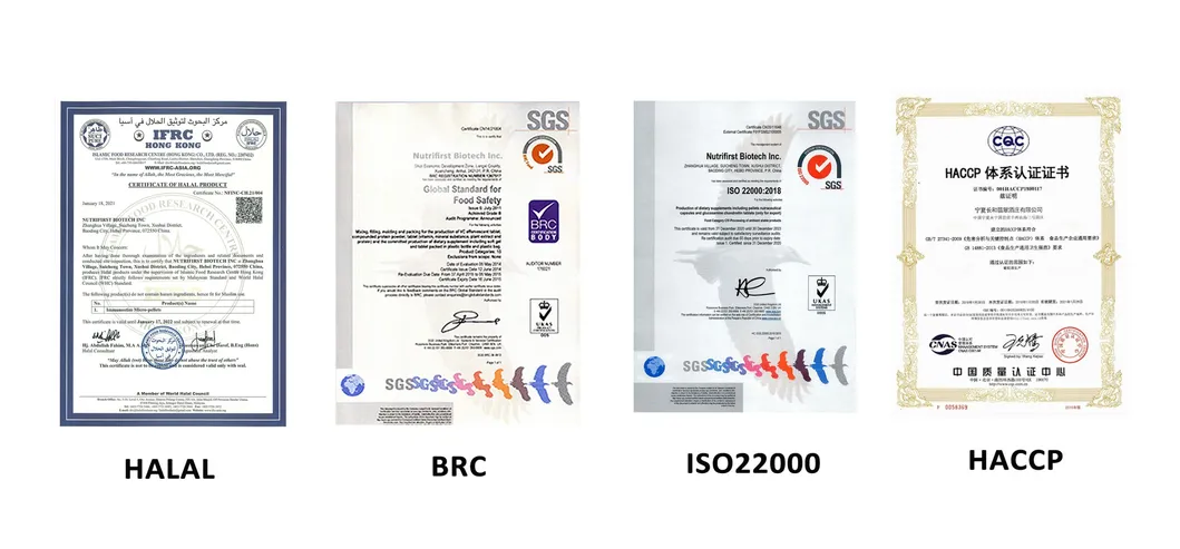 Quality Certificates