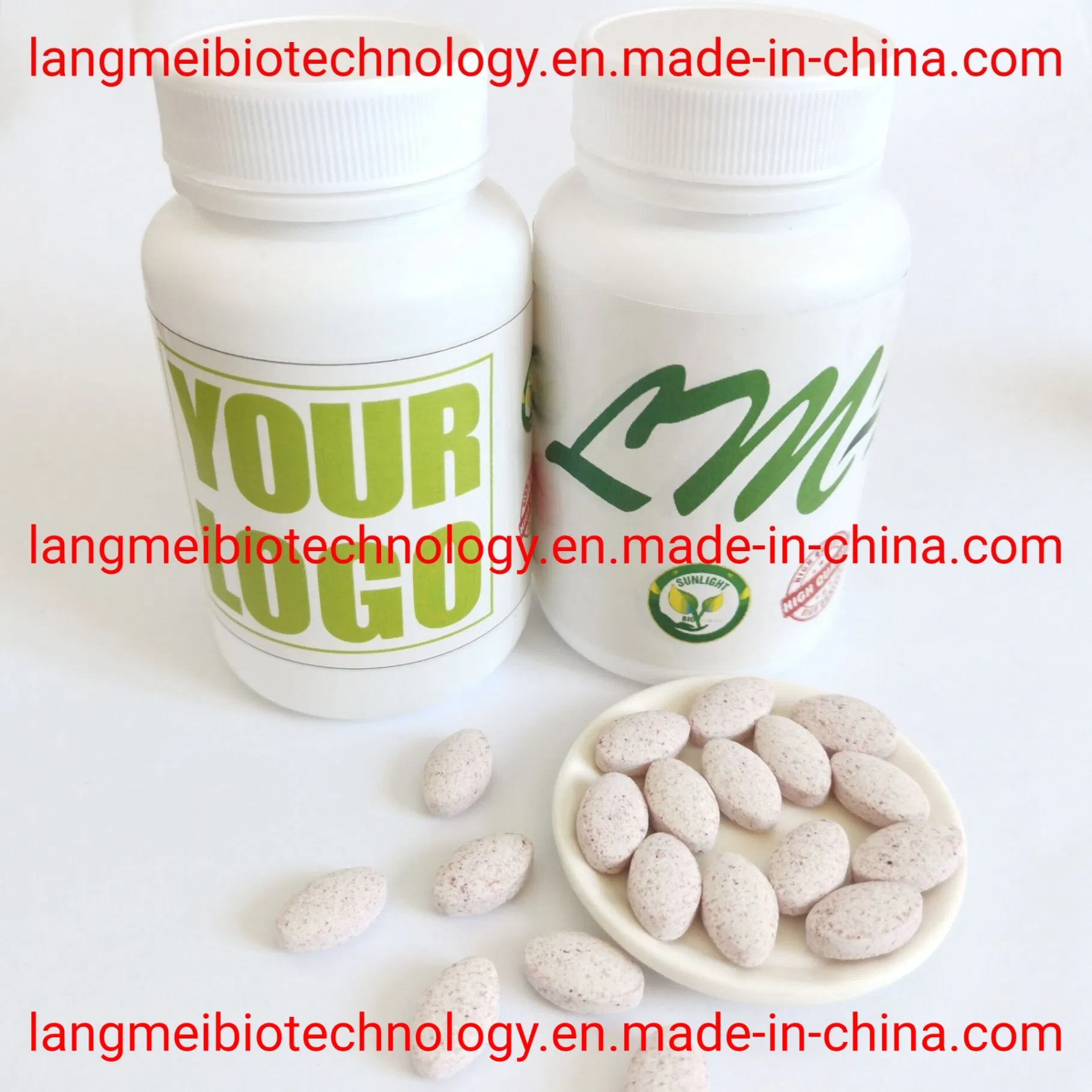 Health Food Dietary Supplement Vitamin B Complex Tablets OEM Private Label