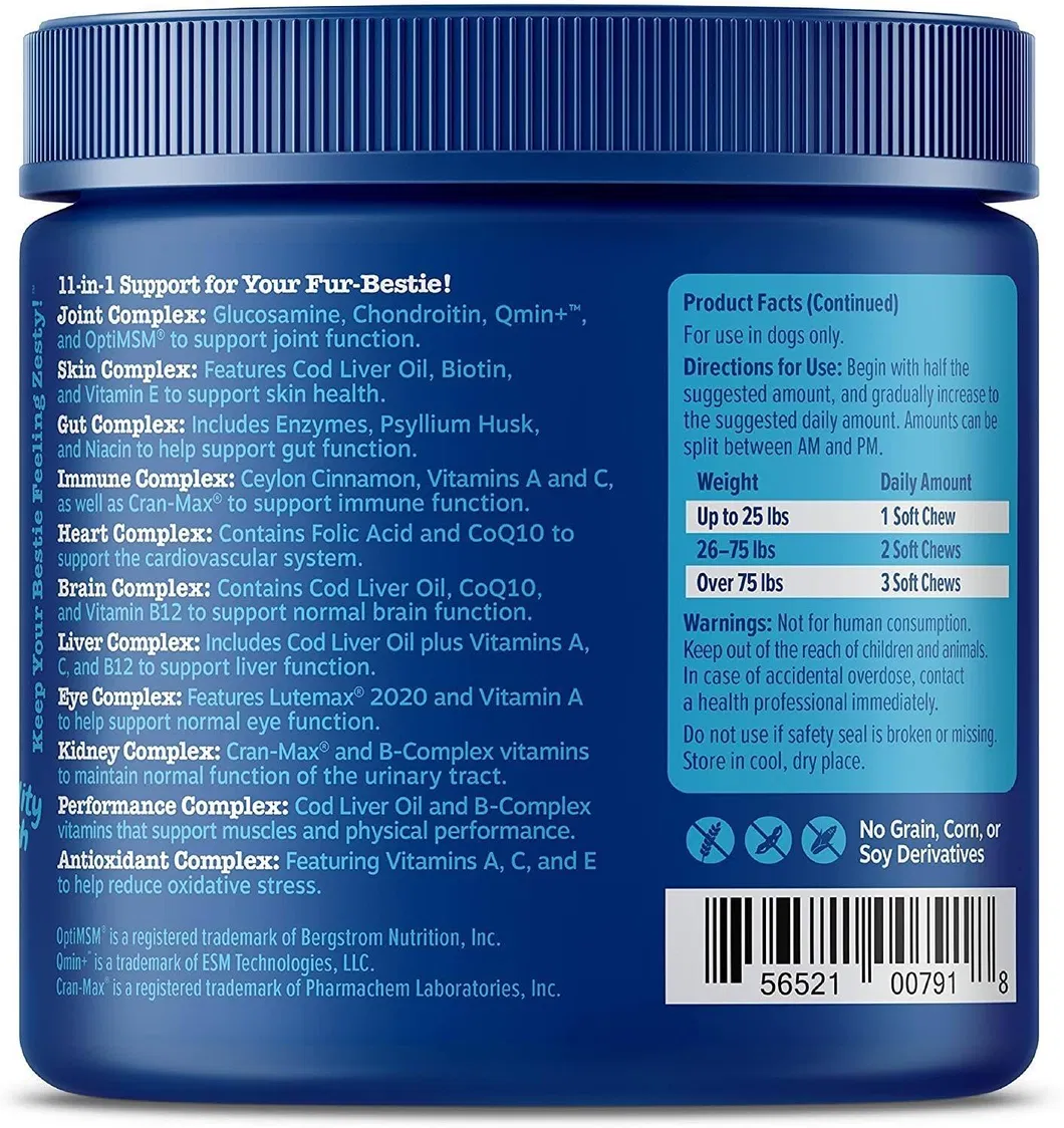 Nutritional Benefits Chart