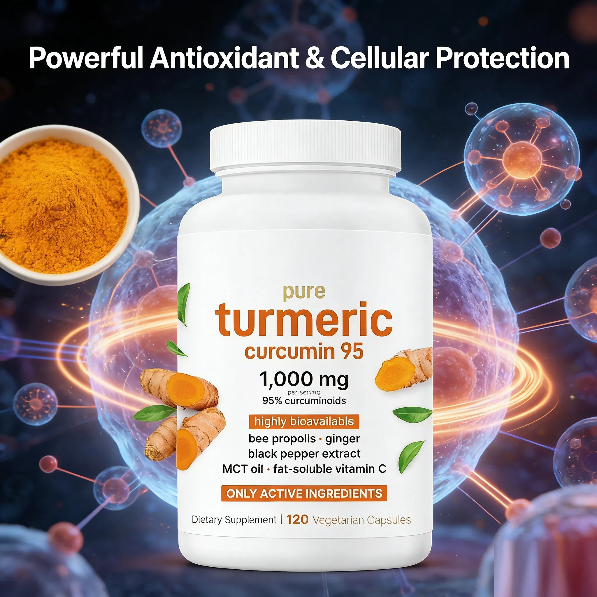 Curcumin Health Product OEM for Enhanced Digestive Support