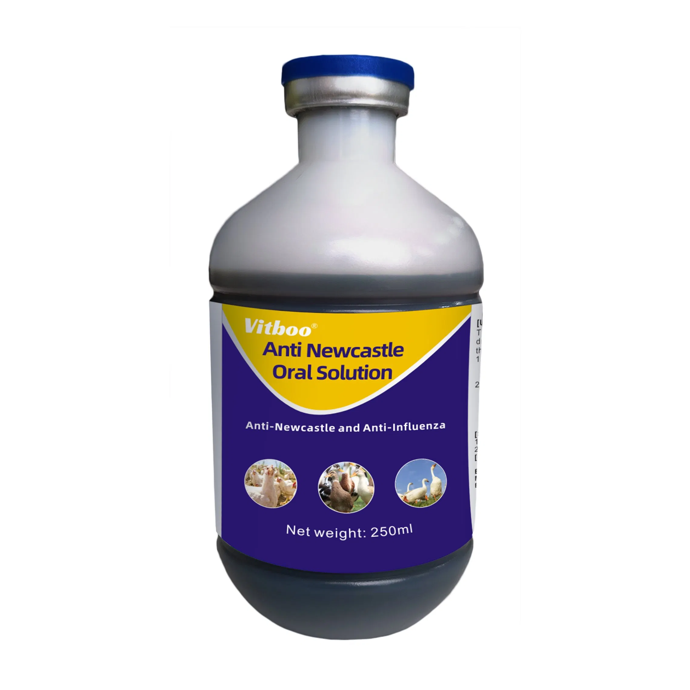 Poultry ND Flu Treatment Veterinary Medicine Relieve Respiratory Symptoms Reduce Mortality Rate