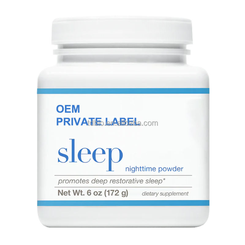 Wholesale Custom Herbal Extract Nature Fermented Gastrodia Elata Sleeping Powder Sleep Aid Supplements Private Label
