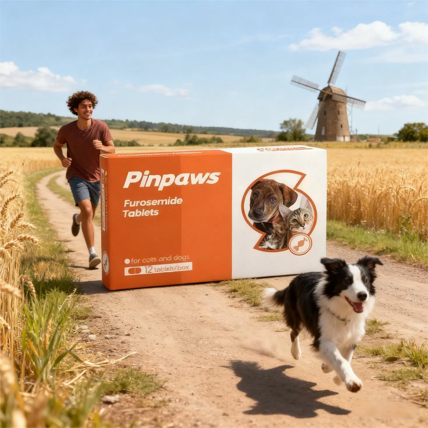 Furosemide Tablets for Cats &amp; Dogs Used for Allergic Diseases Pet Medicine