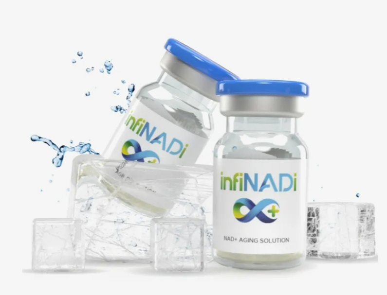 Most Popular Infinadi Nad + Powerful Anti-Aging, Brain Health, Metabolic Function, Immune Support and Improved Welfare Natural Therapy Has No Side Effects