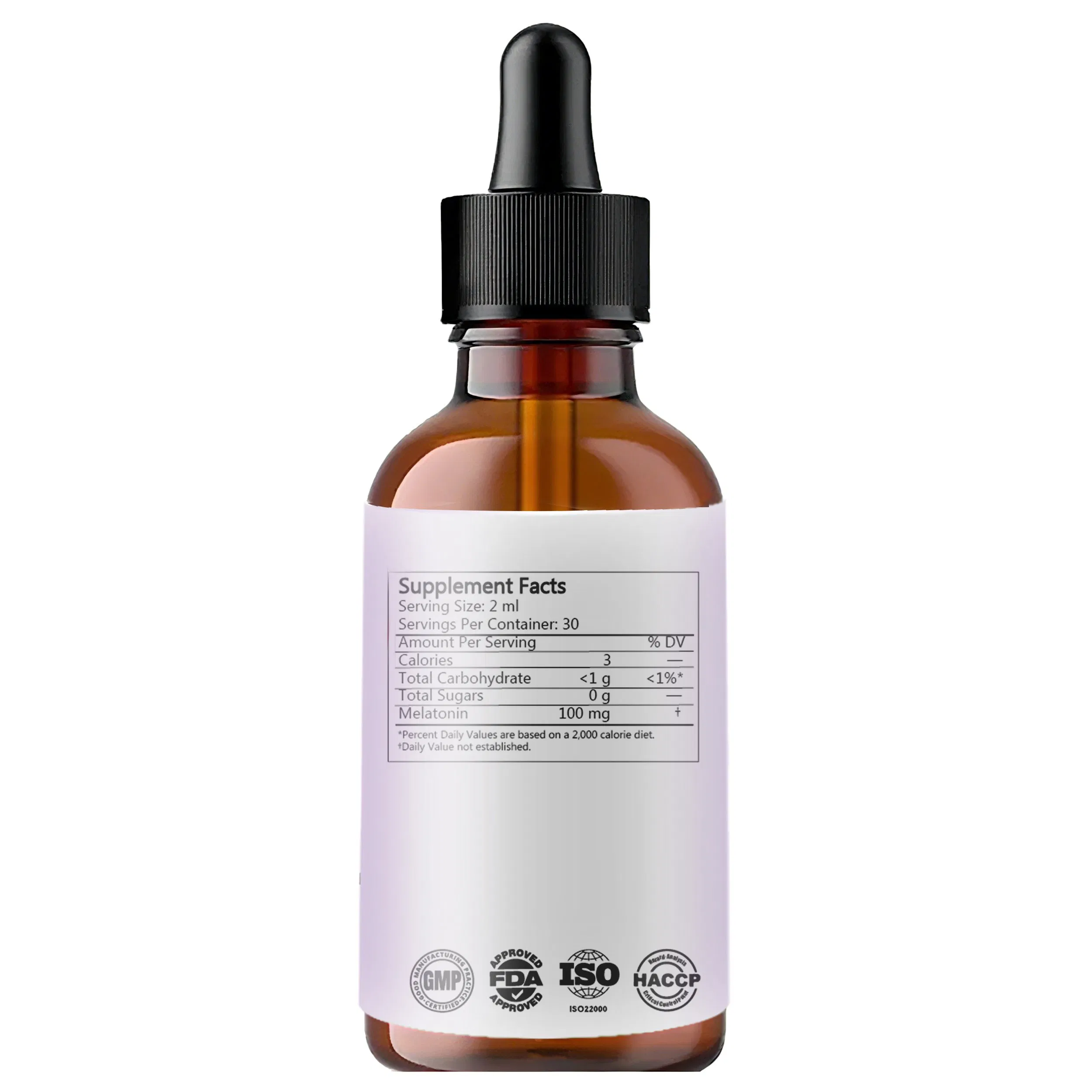 100% Drug-Free Tcbesk Melatonin Sleep Aid Drop Restful Sleep Promotion Dietary Supplements