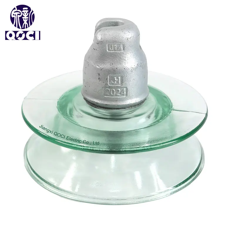 High-Quality 120kN U120BD Double-Shed Type Glass Insulators IEC Standard for High Voltage Lines Suppliers, Factory