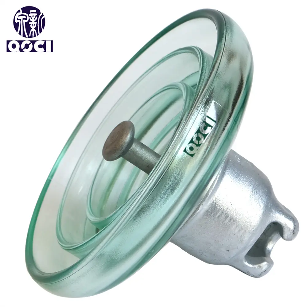 High-Quality High Voltage Suspension Insulator U160BL Toughed Glass Insulator for Transmission Line Manufacturers, Factory