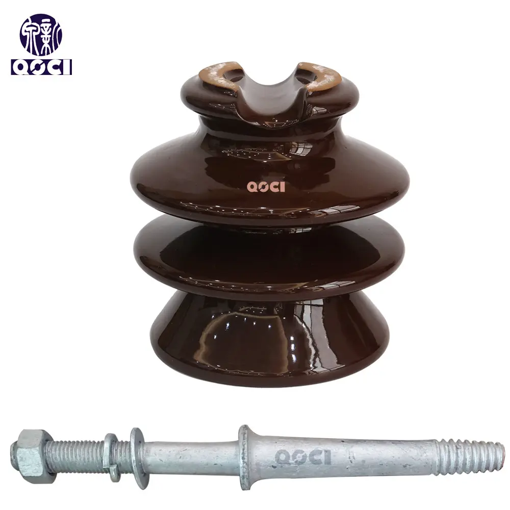 High-Quality 11kV Porcelain Insulator P-11-Y Pin Insulators with Spindle Manufacturer, Supplier