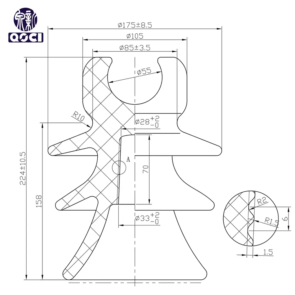 High-Quality SHF-20G1 Pin Insulator Manufacturer, Supplier