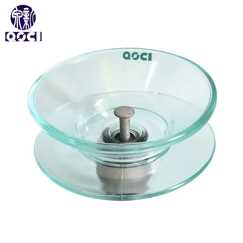 Wholesale 100kN U100BD Double-Shed Type Glass Insulators IEC Standard for High Voltage Lines Factory, Factories
