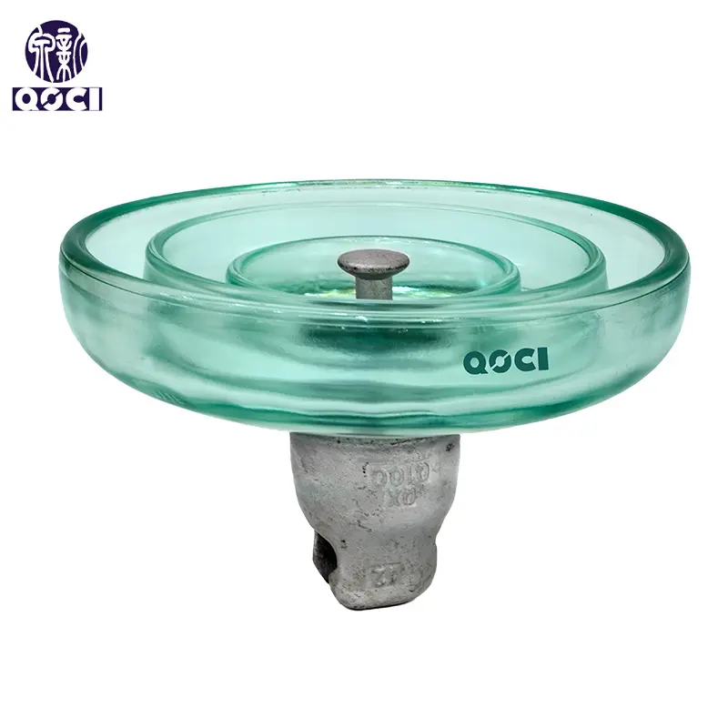 High-Quality 100kn Toughened Glass Insulator Suspension Tension Disc Insulator Anti-Pollution Manufacturer, Factory