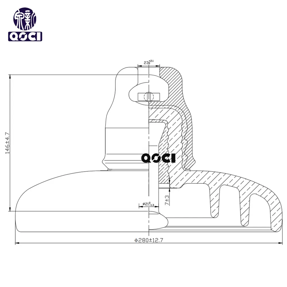 China U160BL (170/280/400) Glass Insulator Manufacturers, Factories